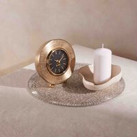 كيم سيبيرت مفرش الأطباق بيفل باللون الفضي