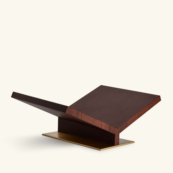 assouline collector ultimate bookstand brown