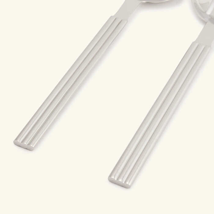 ralph lauren home thorpe serving spoon set silver