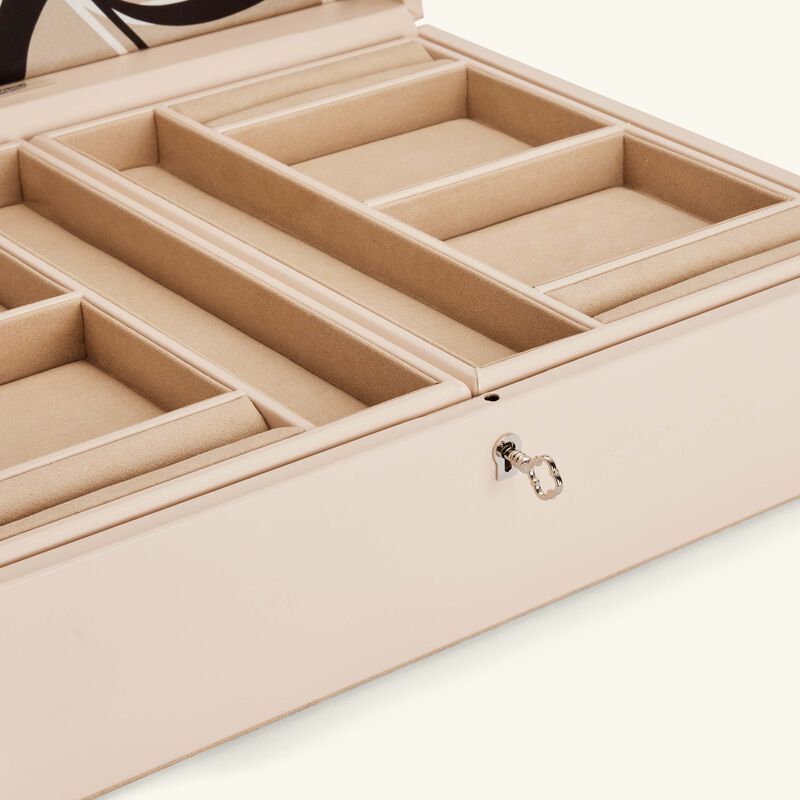 Elie Saab Monogram Jewellery Box & Tray giobagnara elie saab monogram jewellery box tray