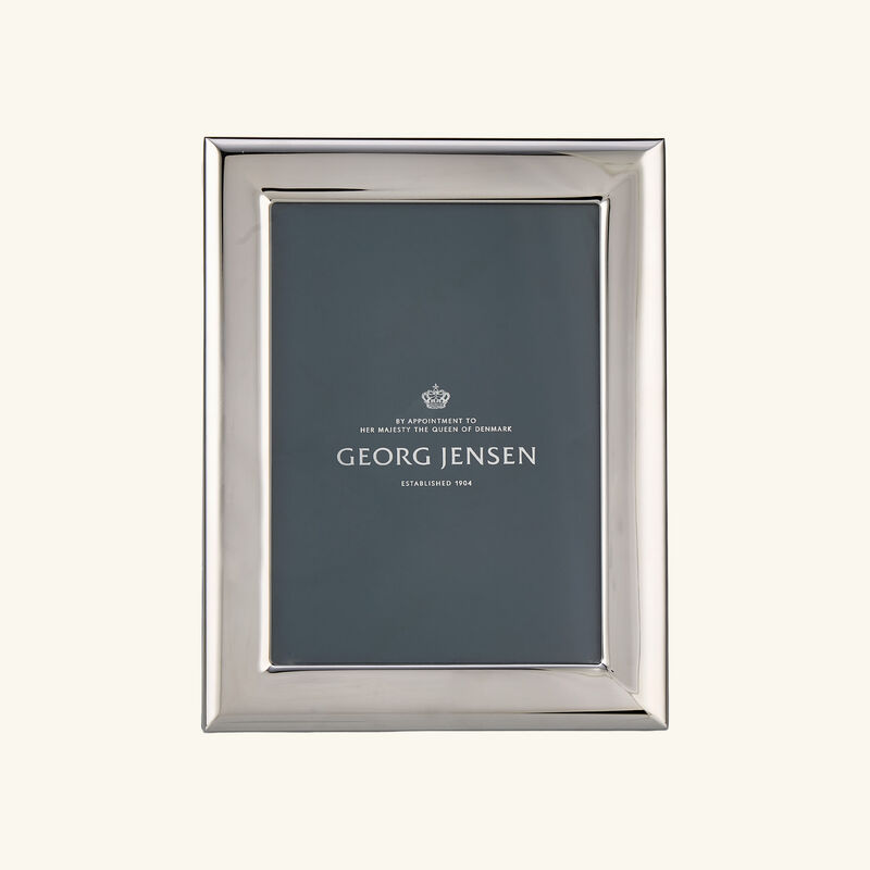 georg jensen modern picture frame silver medium