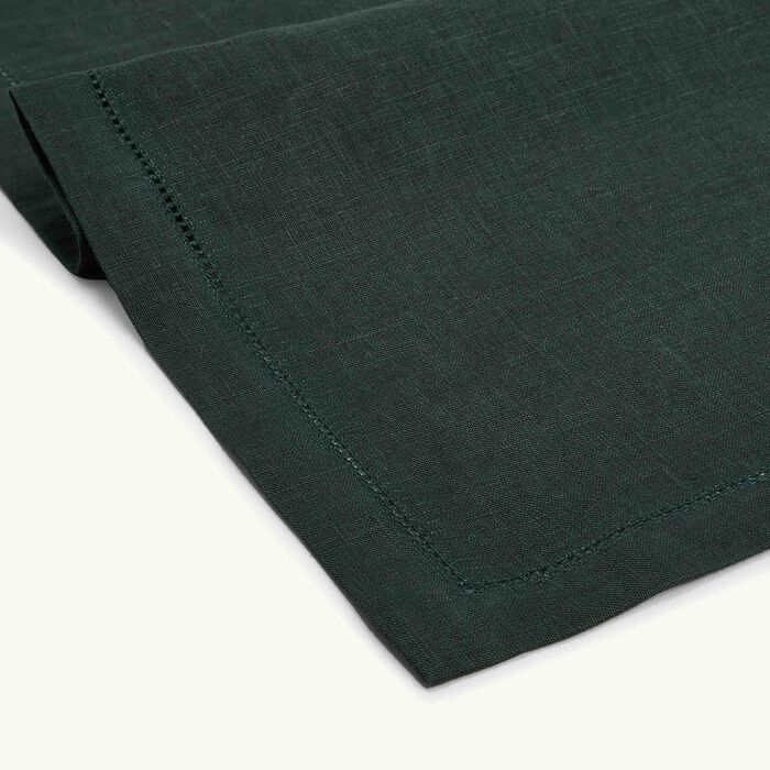catherine denoual feliz napkin dark green