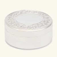 christofle cut edges bonbonni re box silver plated