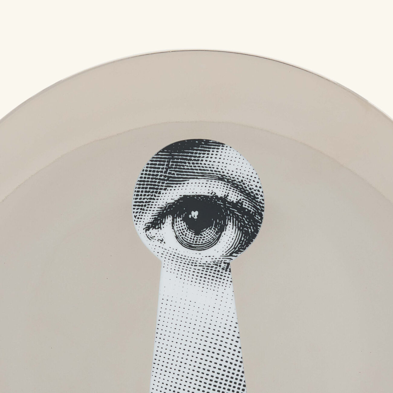 fornasetti tema e variazioni no 14 wall plate grey