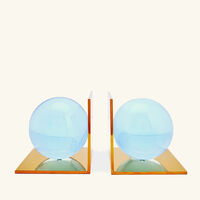 Globo Bookends Blue jonathan adler globo bookends blue