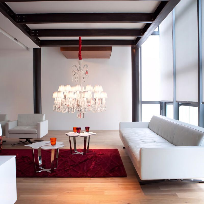 Zénith Flou Chandelier 24 Lights baccarat z nith flou chandelier 24 lights