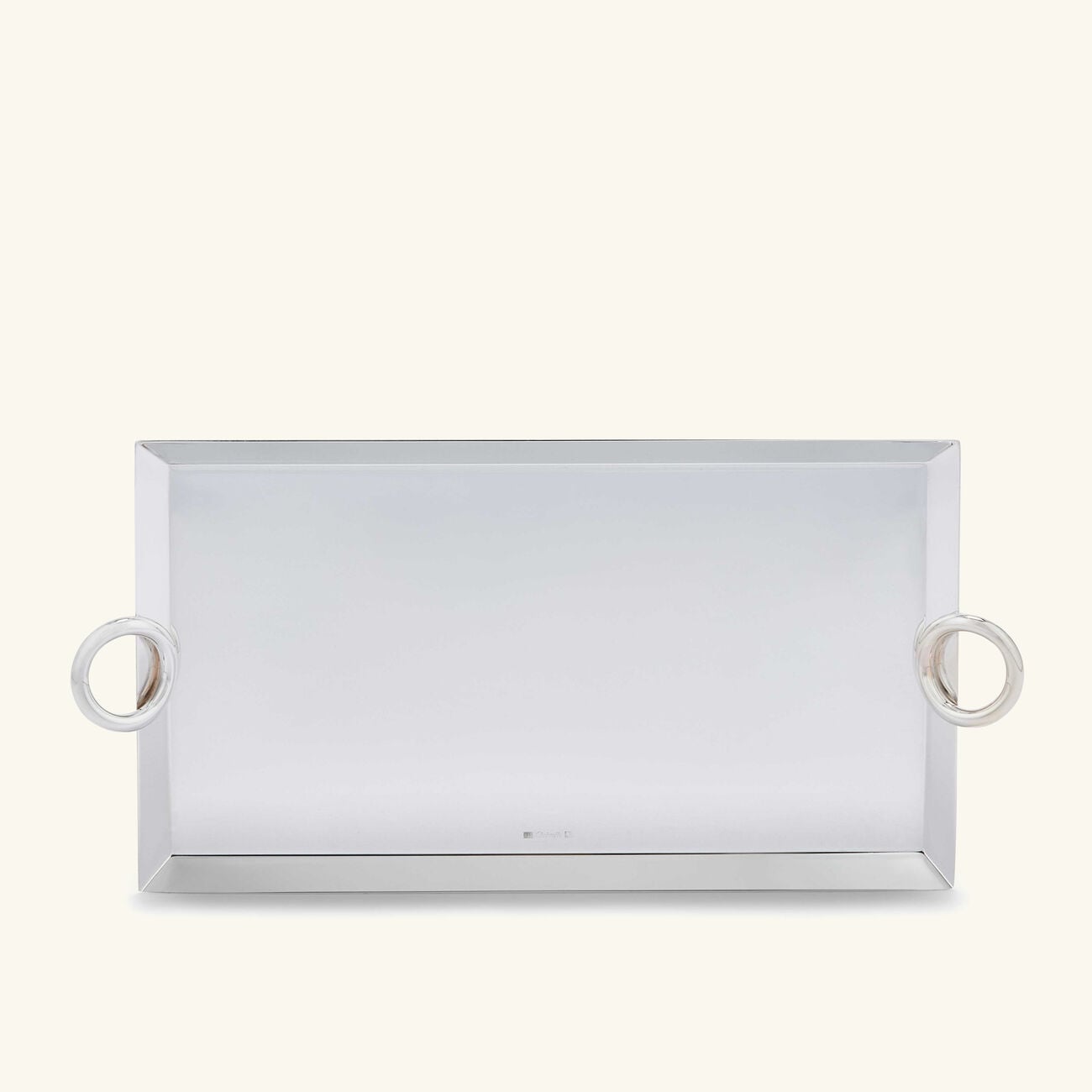 christofle vertigo mail tray silver plated