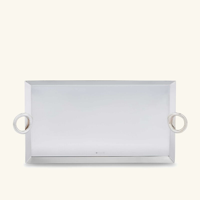 christofle vertigo mail tray silver plated