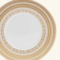 bernardaud canisse bread butter plate round gold 16cm