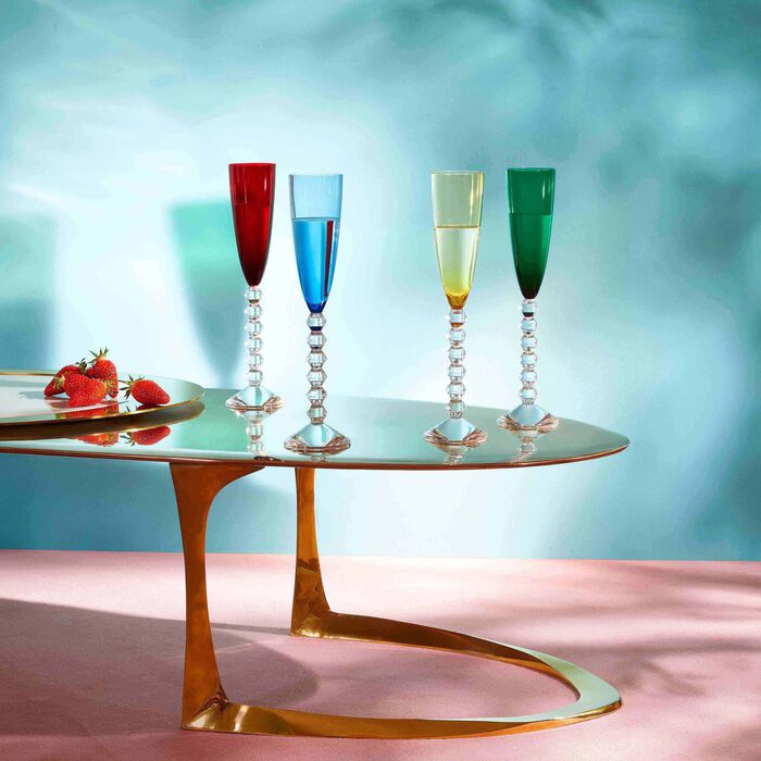 باكارا طقم فيجا فلوتيسيمو مؤلف من كأسين للمشروب باللون الأصفر