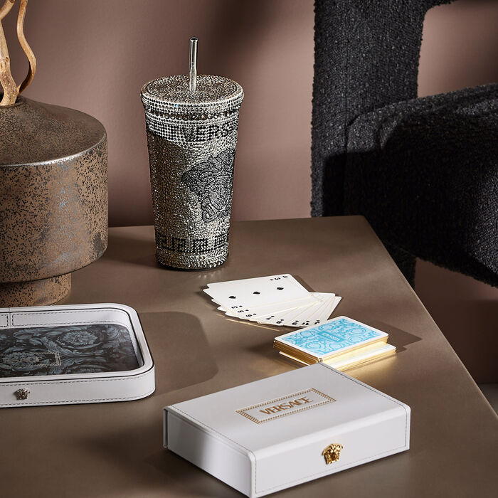 versace medusa playing cards box set