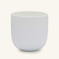 bernardaud twist blanc mug white