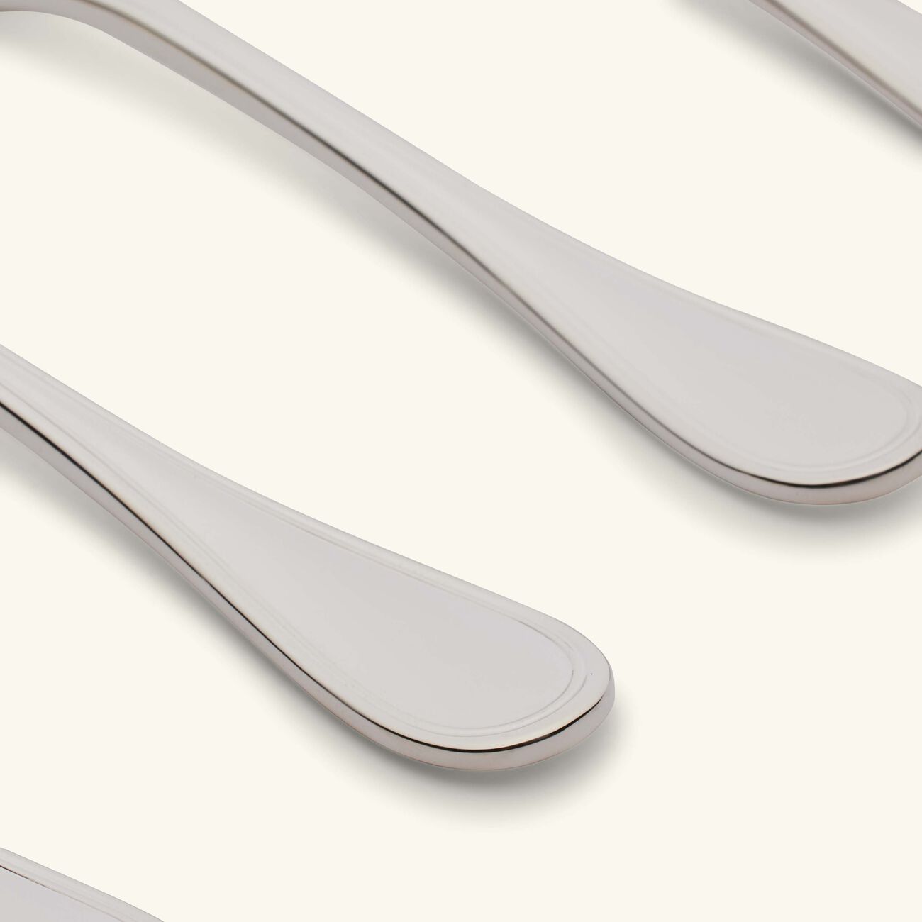 christofle albi ice cream spoons silver plated set of 4