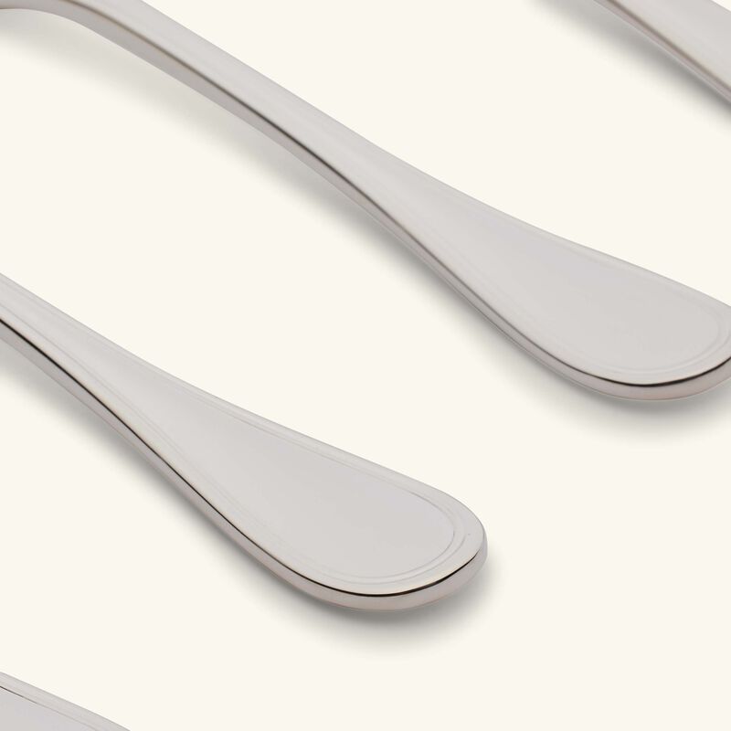christofle albi ice cream spoons silver plated set of 4