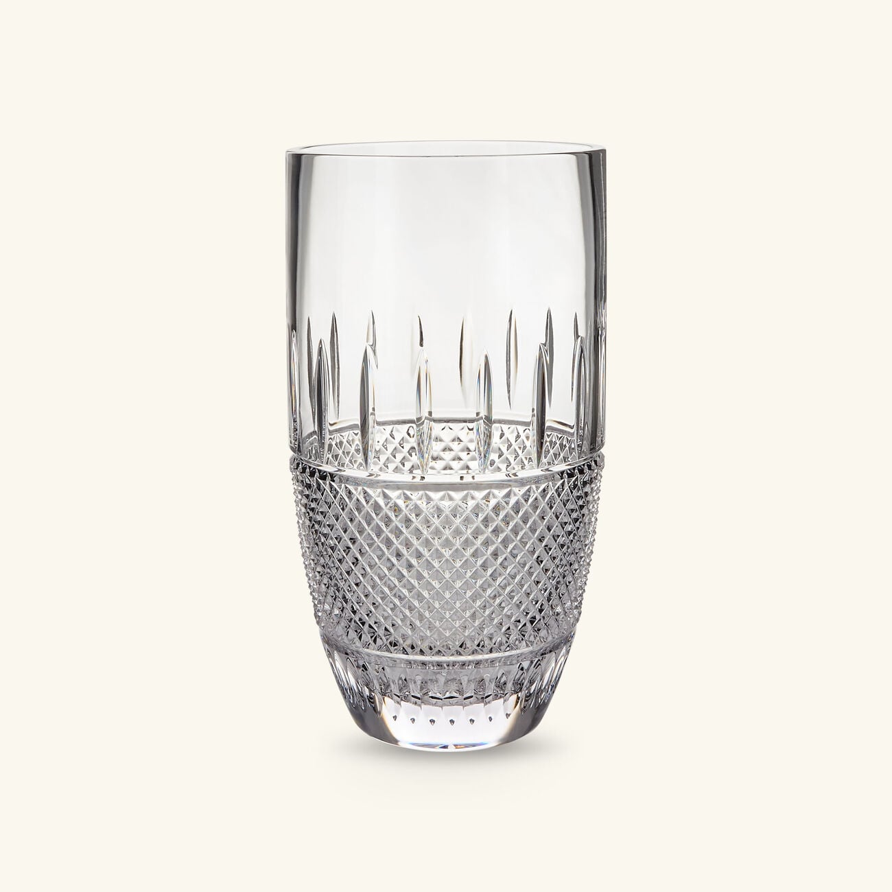 Mastercraft Irish Lace Vase Medium Clear waterford mastercraft irish lace vase medium clear