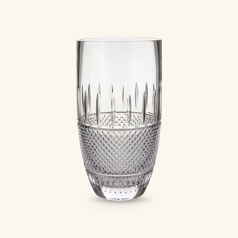 Mastercraft Irish Lace Vase Medium Clear waterford mastercraft irish lace vase medium clear