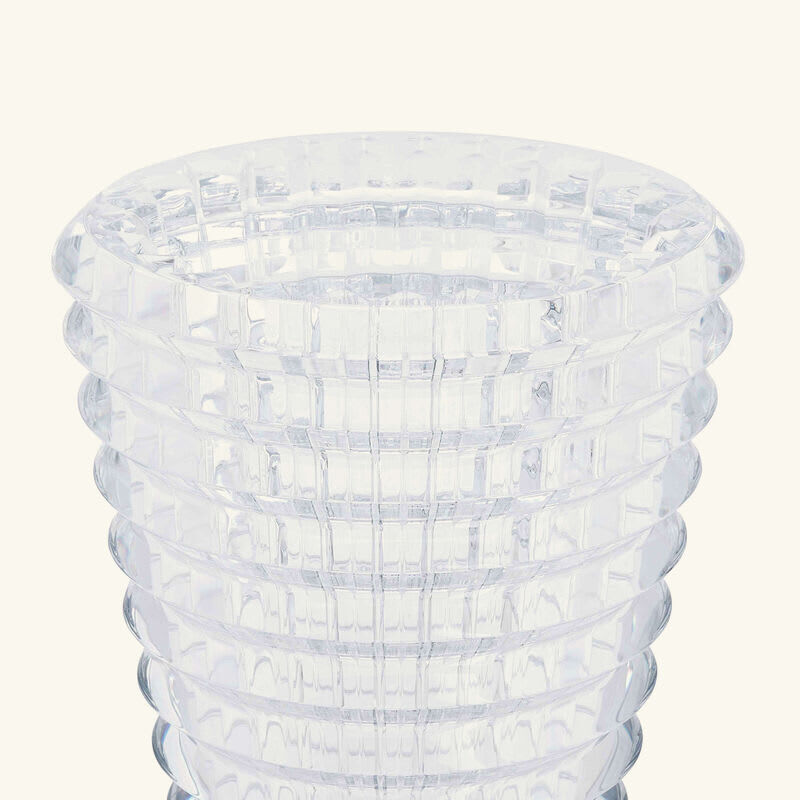 مزهرية آي دائرية متوسط شفافة large