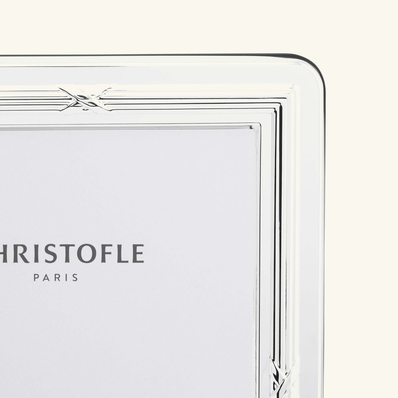 christofle rubans picture frame silver plated 18x24cm