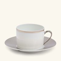ralph lauren home penthouse hewitt tea cup saucer grey