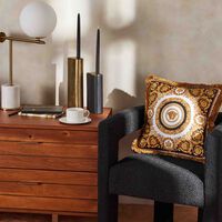 versace crete de fleur silk pillow