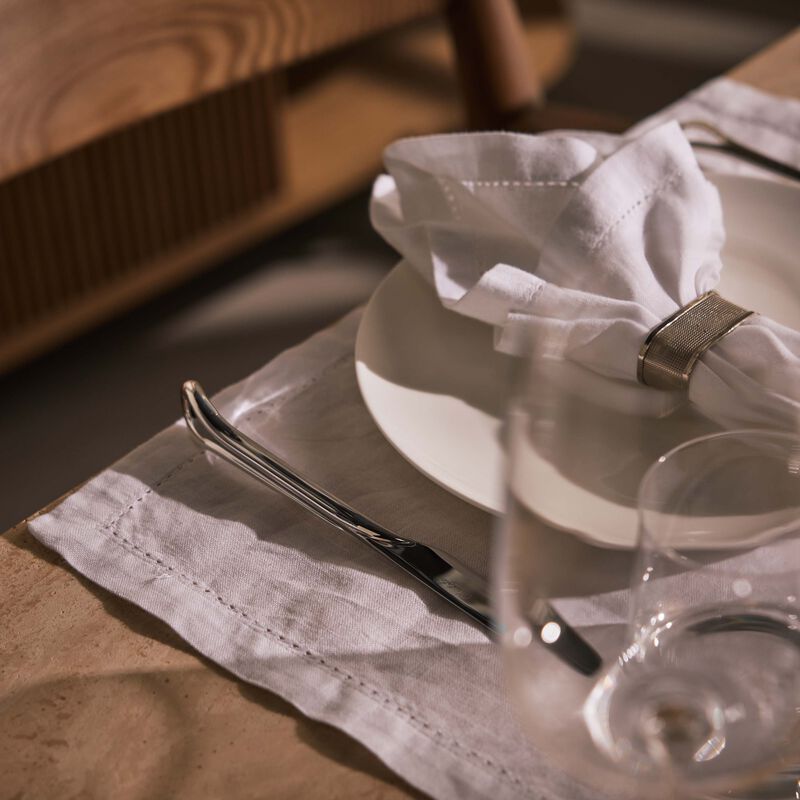 christofle carrousel dinner knife silver plated