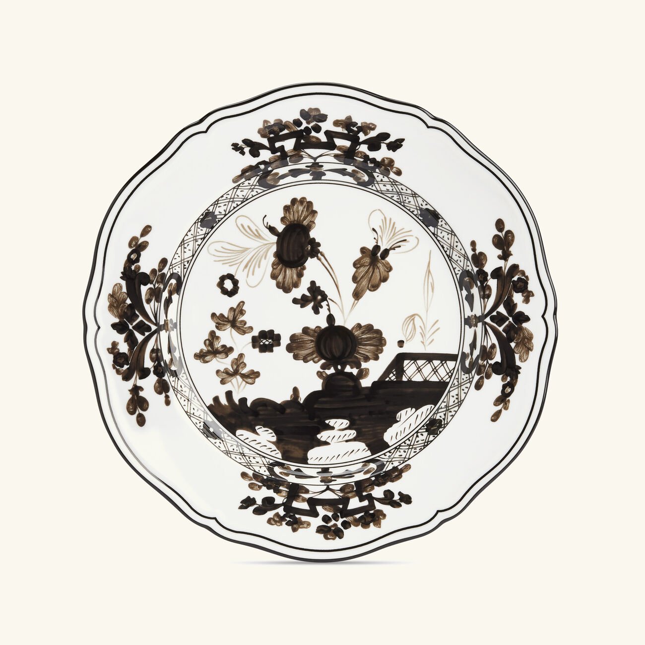 جينوري 1735 طبق الطعام أوريينتي إيتاليانو رمادي