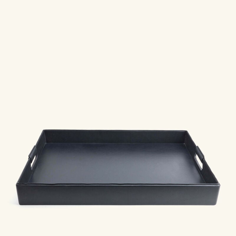 Wyatt Serving Tray Rectangular Extra Large Black ralph lauren home wyatt serving tray rectangular extra large black