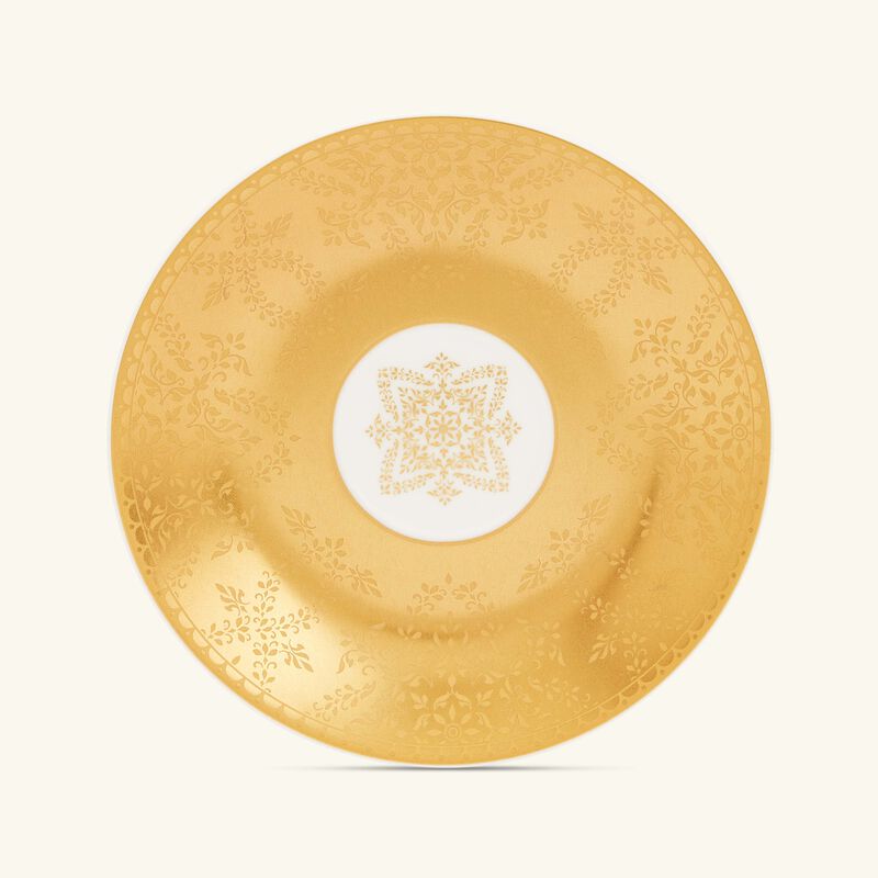 bernardaud voyage tea cup   saucer gold