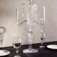 baccarat mille nuits candlelabra clear