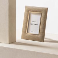 giobagnara elie saab monogram frame mouton beige 24x19cm