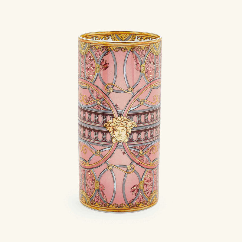 Scala del Palazzo Vase Small Pink versace scala del palazzo vase small pink
