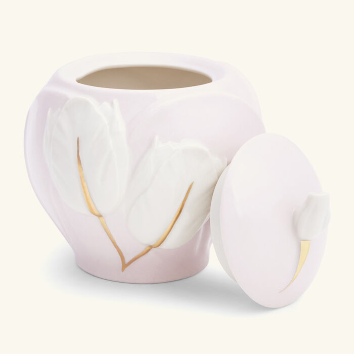 فيلاري وعاء السكر توليب وردي