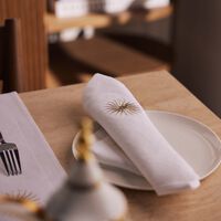 Sunshine Napkin White catherine denoual sunshine napkin white