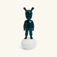 lladro the guest sculpture dark small green