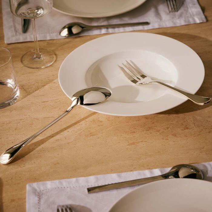 christofle albi serving set silver plated with gift box