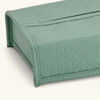 giobagnara elie saab monogram tissue holder agata green