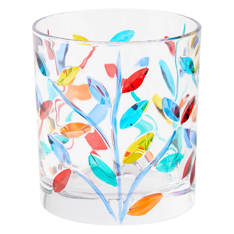 Painted Glass Tumbler, large