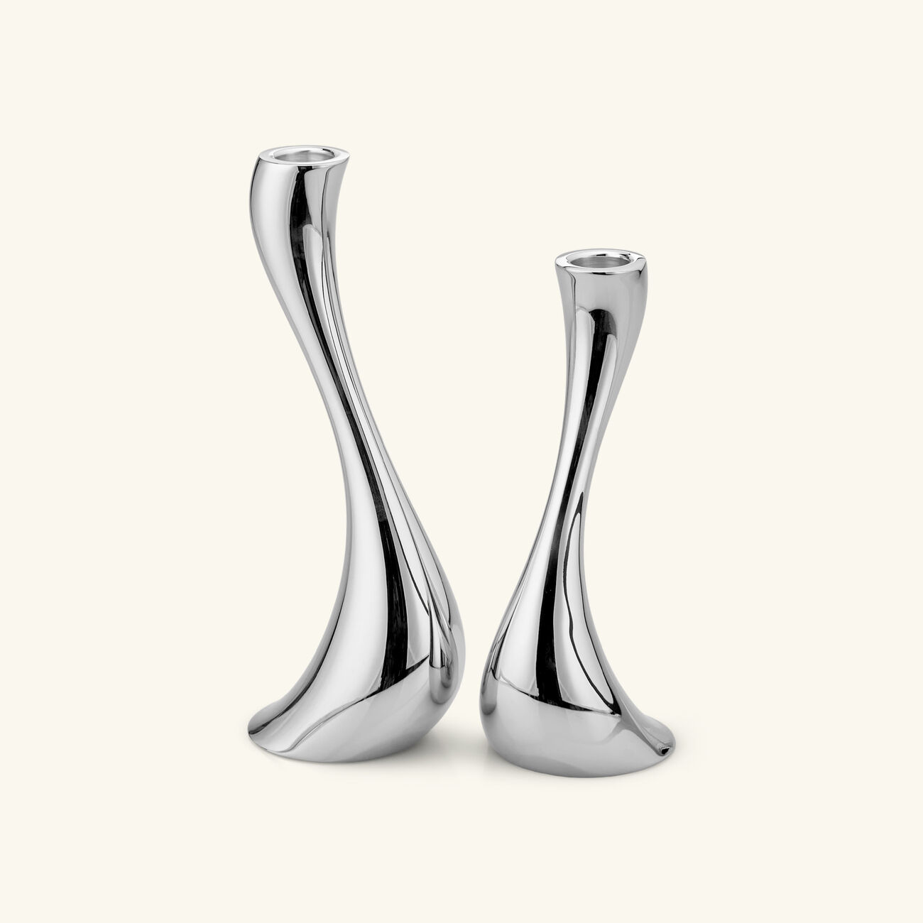 Cobra Candleholder Silver Set Of 3 georg jensen cobra candleholder silver set of 3