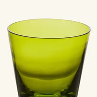 baccarat mosaique tumblers set of 2 green