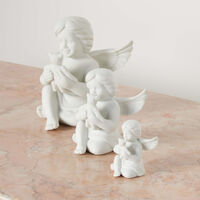 rosenthal weiss matt angel figurine mini white