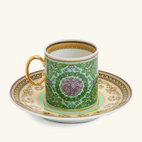 versace barocco mosaic coffee cup pattern