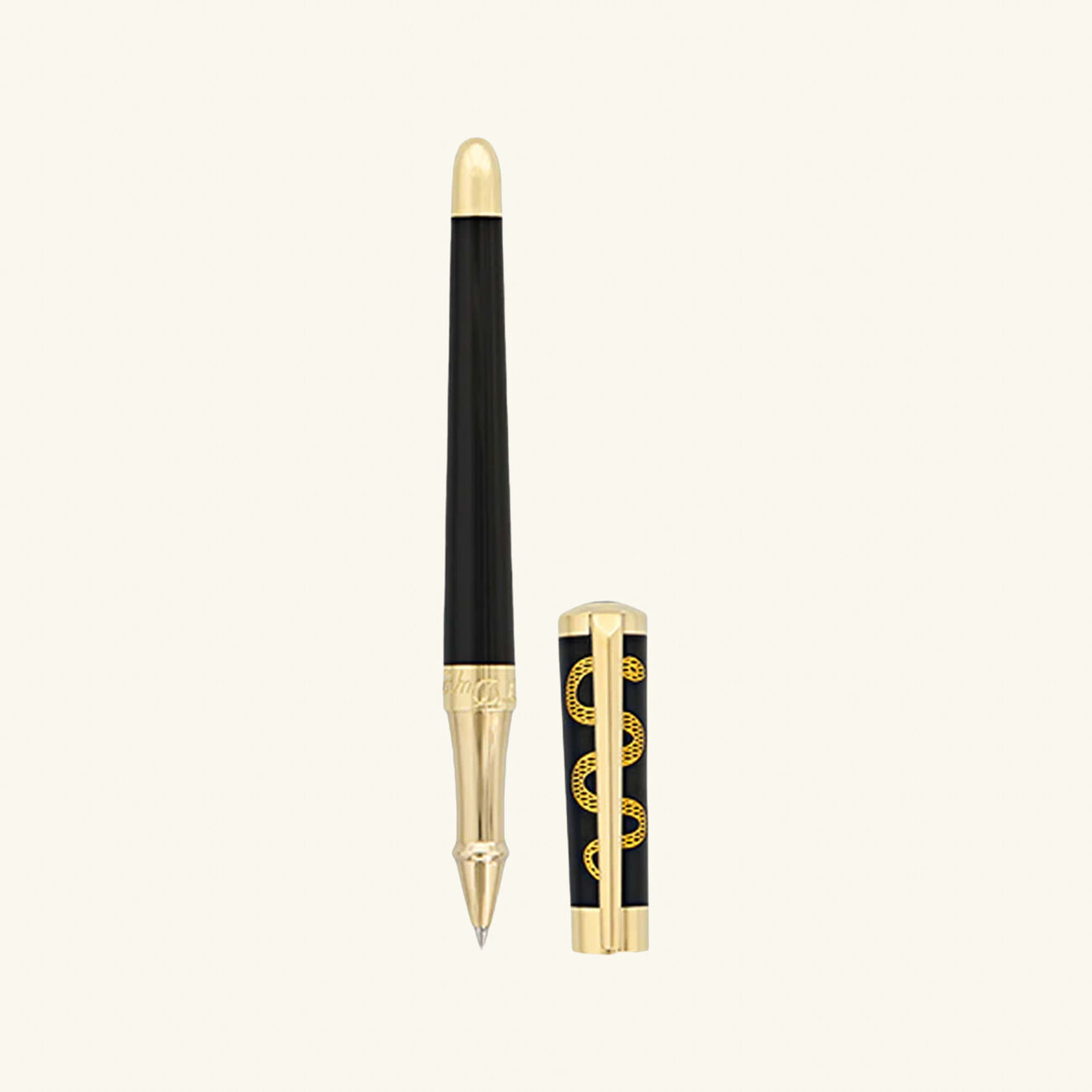 Liberte Rollerball Pen Gold st dupont liberte rollerball pen gold