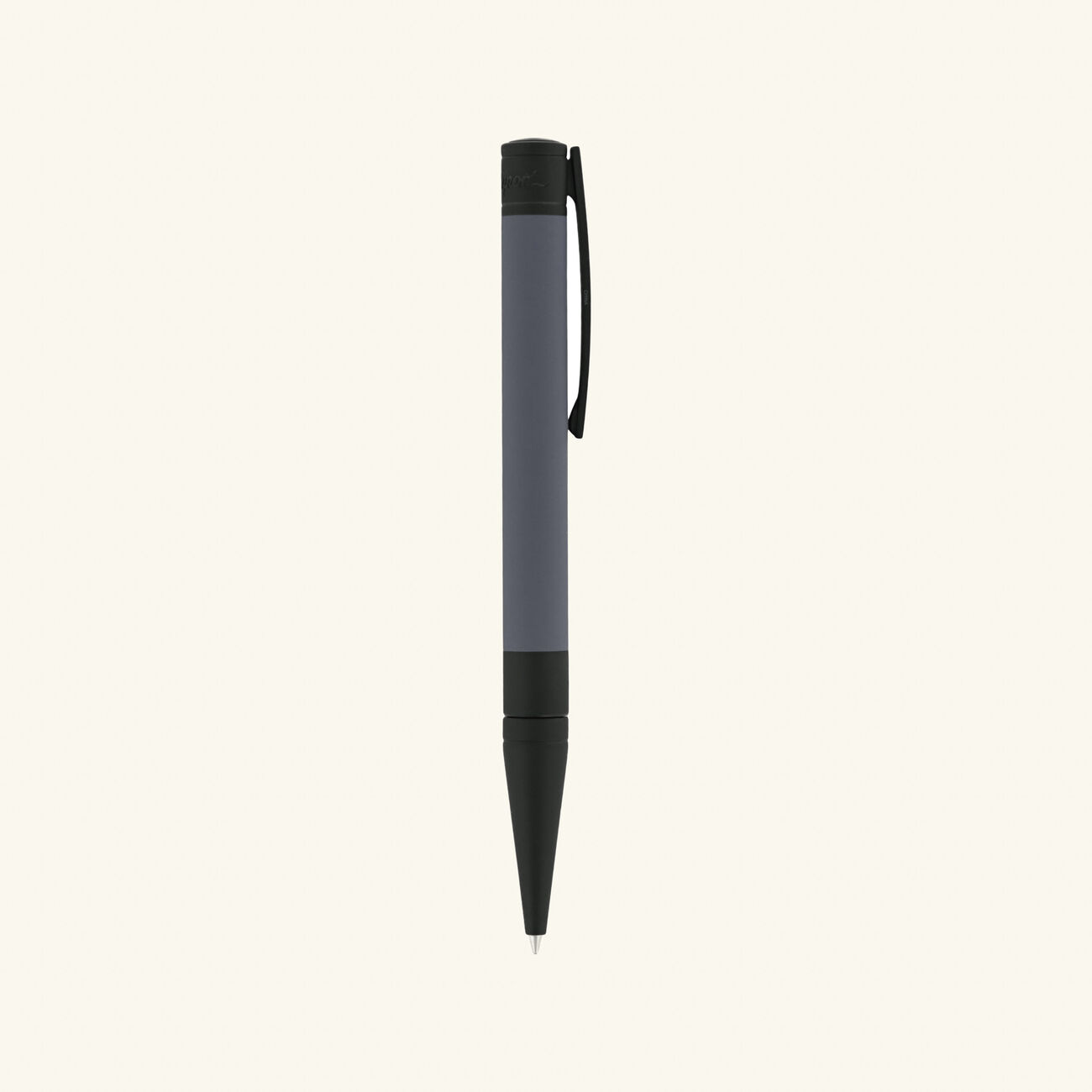 D-Initial Ballpoint Pen Grey st dupont d initial ballpoint pen grey