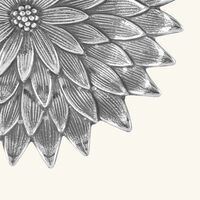 بوتشيلاتي وعاء على شكل شقائق النعمان فضي بحجم صغير