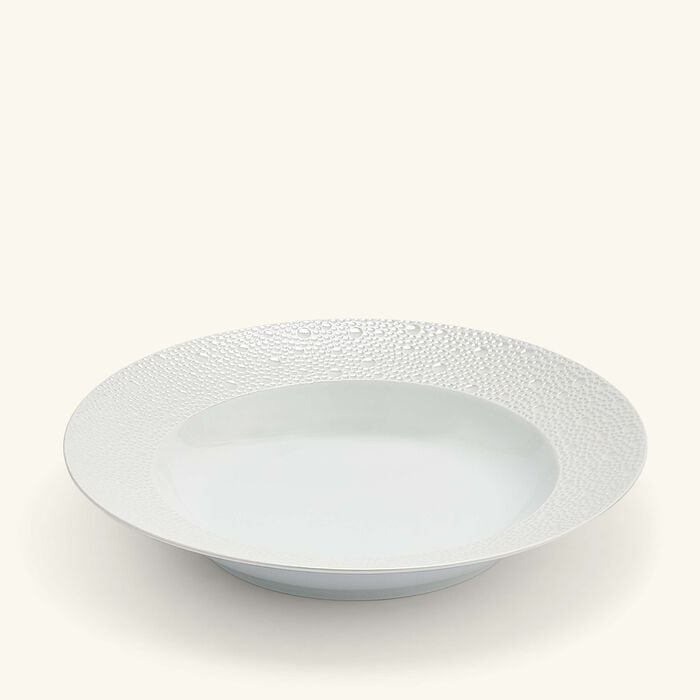 bernardaud ecume soup bowl round white 23cm
