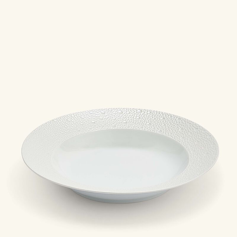 bernardaud ecume soup bowl round white 23cm