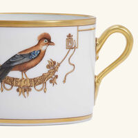 Volière Tea Cup Gold ginori 1735 voli re tea cup gold