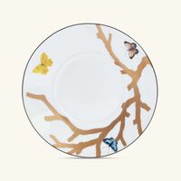 bernardaud aux oiseaux tea cup saucer gold set of 2