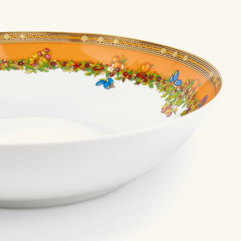 le jardin de versace soup plate white 21cm