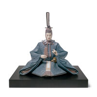 Hina Dolls Emperor Figurine, small